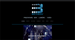 Desktop Screenshot of benson-audiovisuel.fr